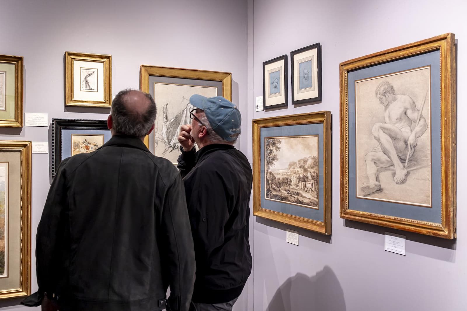 Salon du dessin 2024 : vue de stand