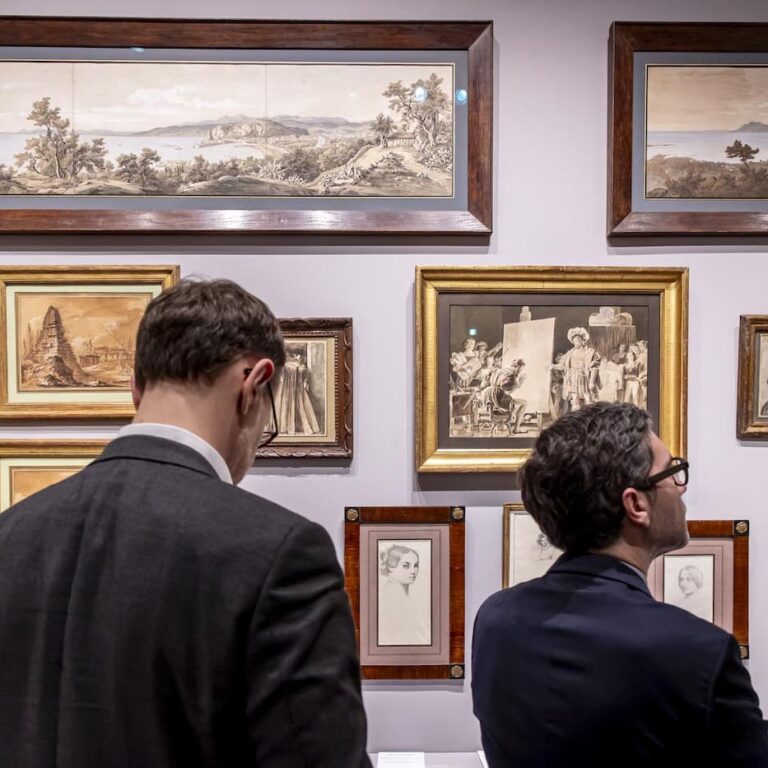 Salon du dessin 2024 : vue de stand
