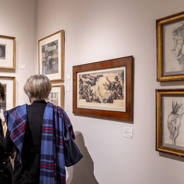 Salon du dessin 2024 : vue de stand