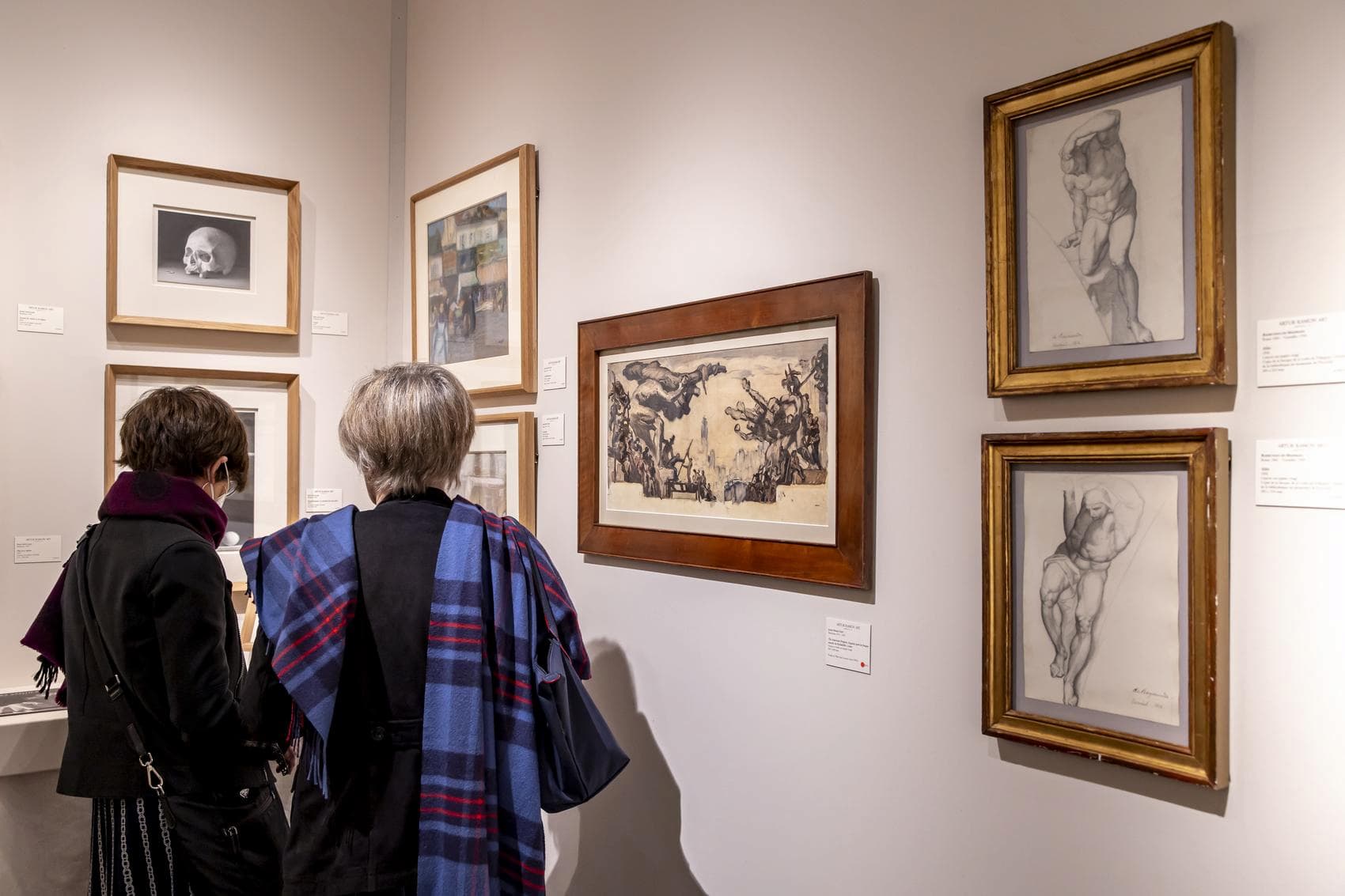 Salon du dessin 2024 : vue de stand