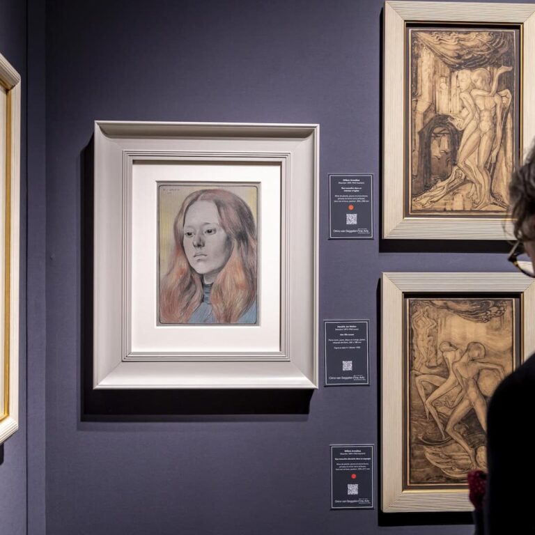 Salon du dessin 2024 : vue de stand
