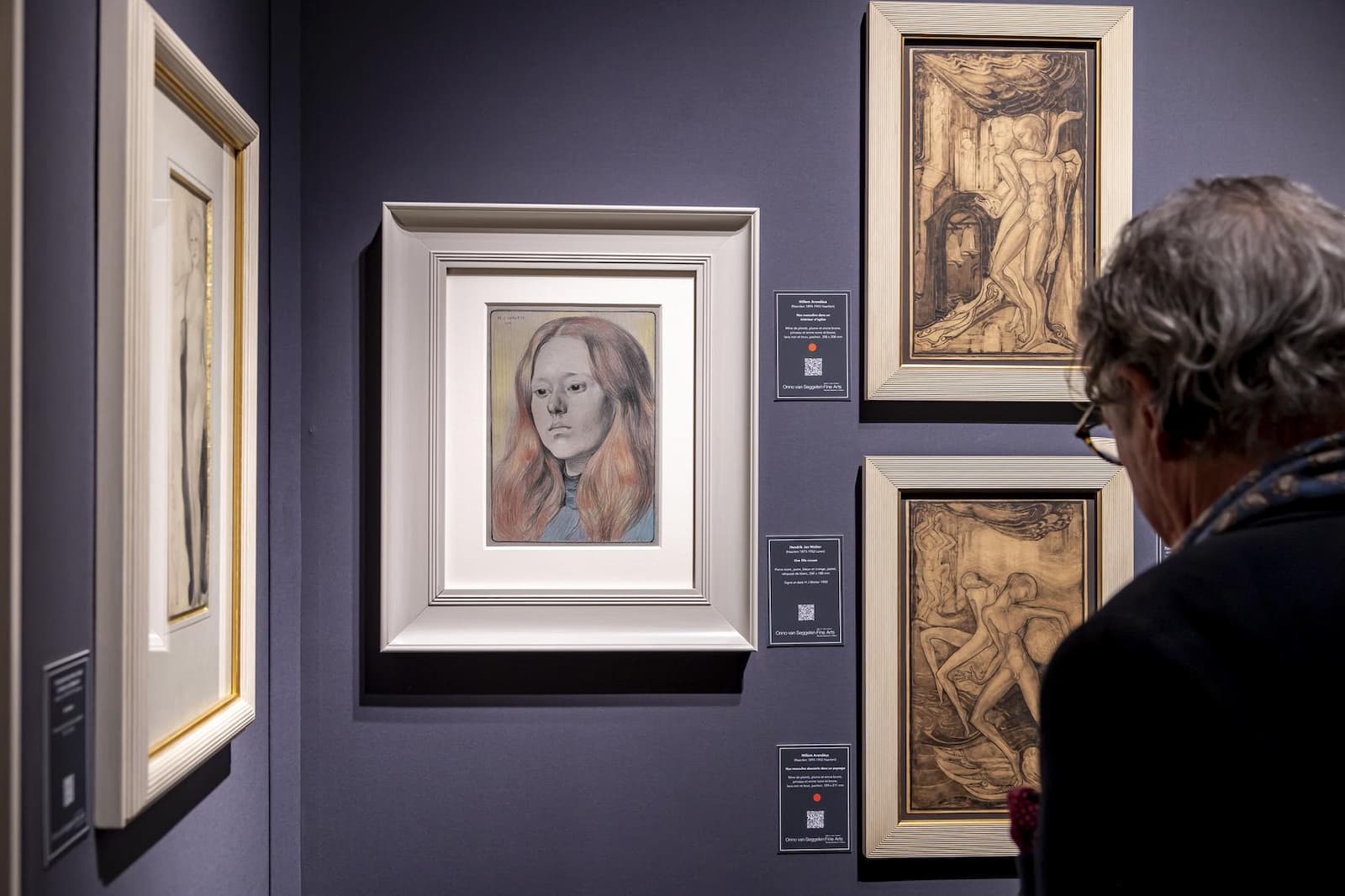 Salon du dessin 2024 : vue de stand