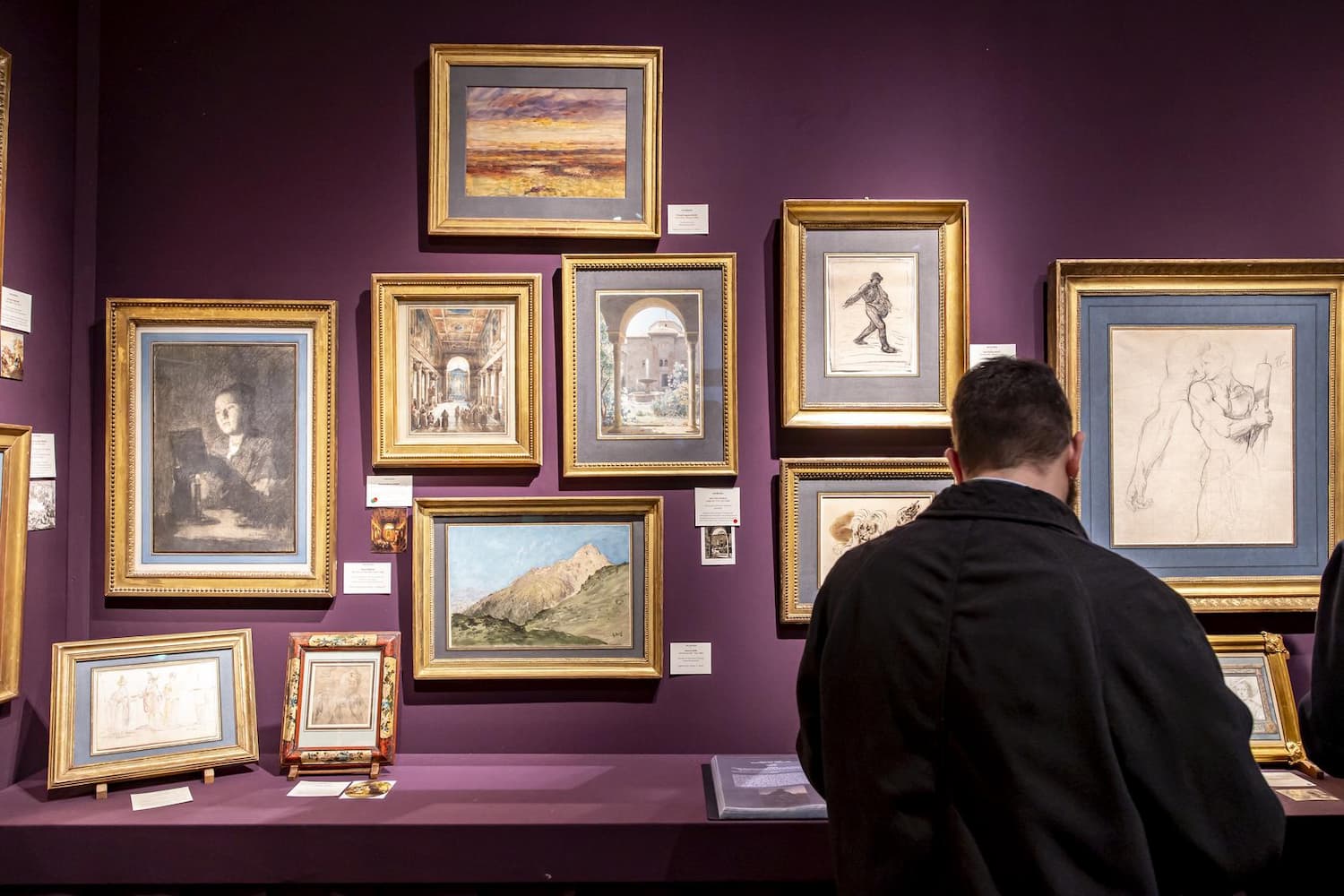 Salon du dessin 2024 : vue de stand