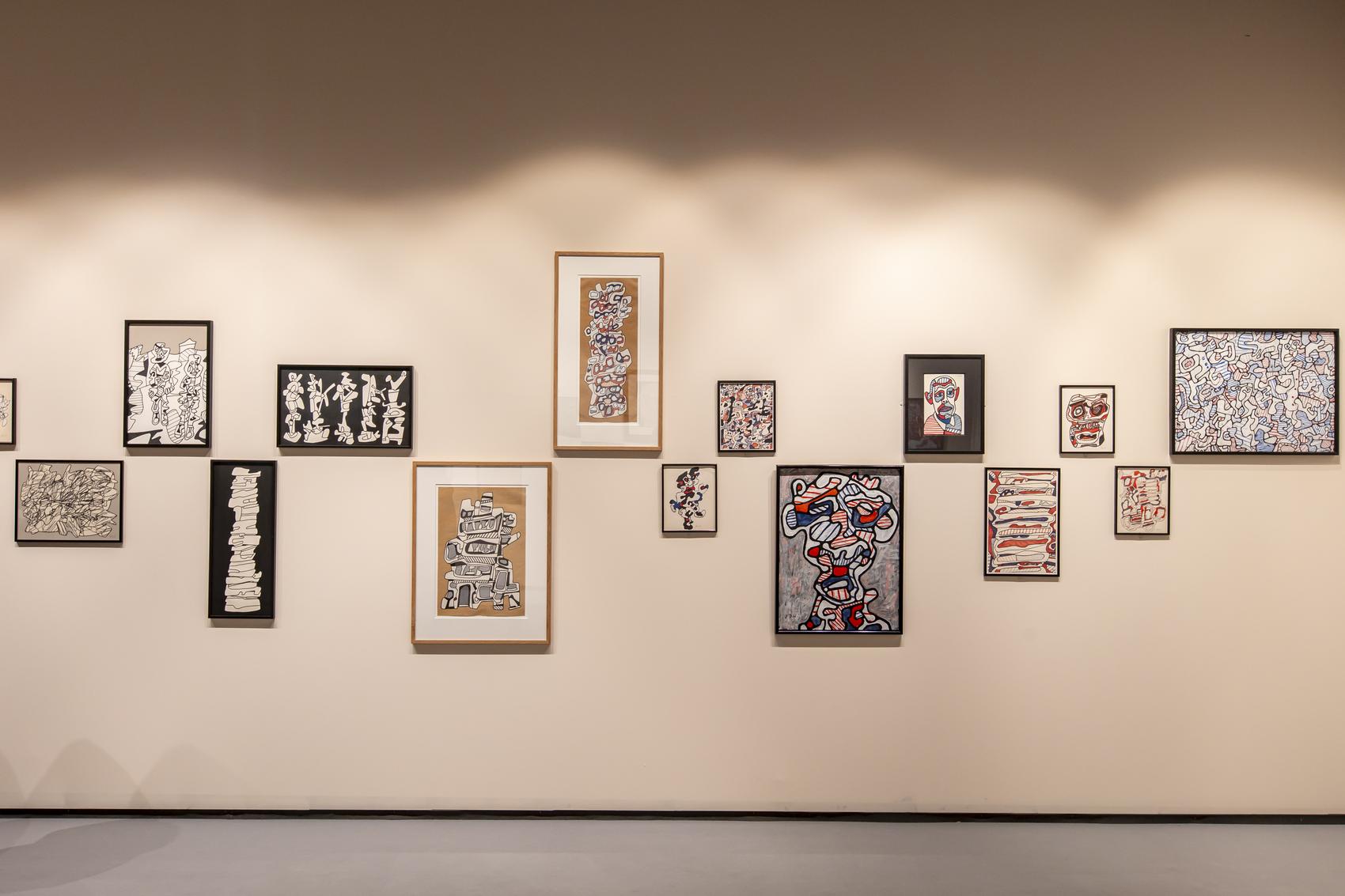 "Jean Dubuffet sur papier" : l'exposition de la Fondation Dubuffet au Salon du dessin