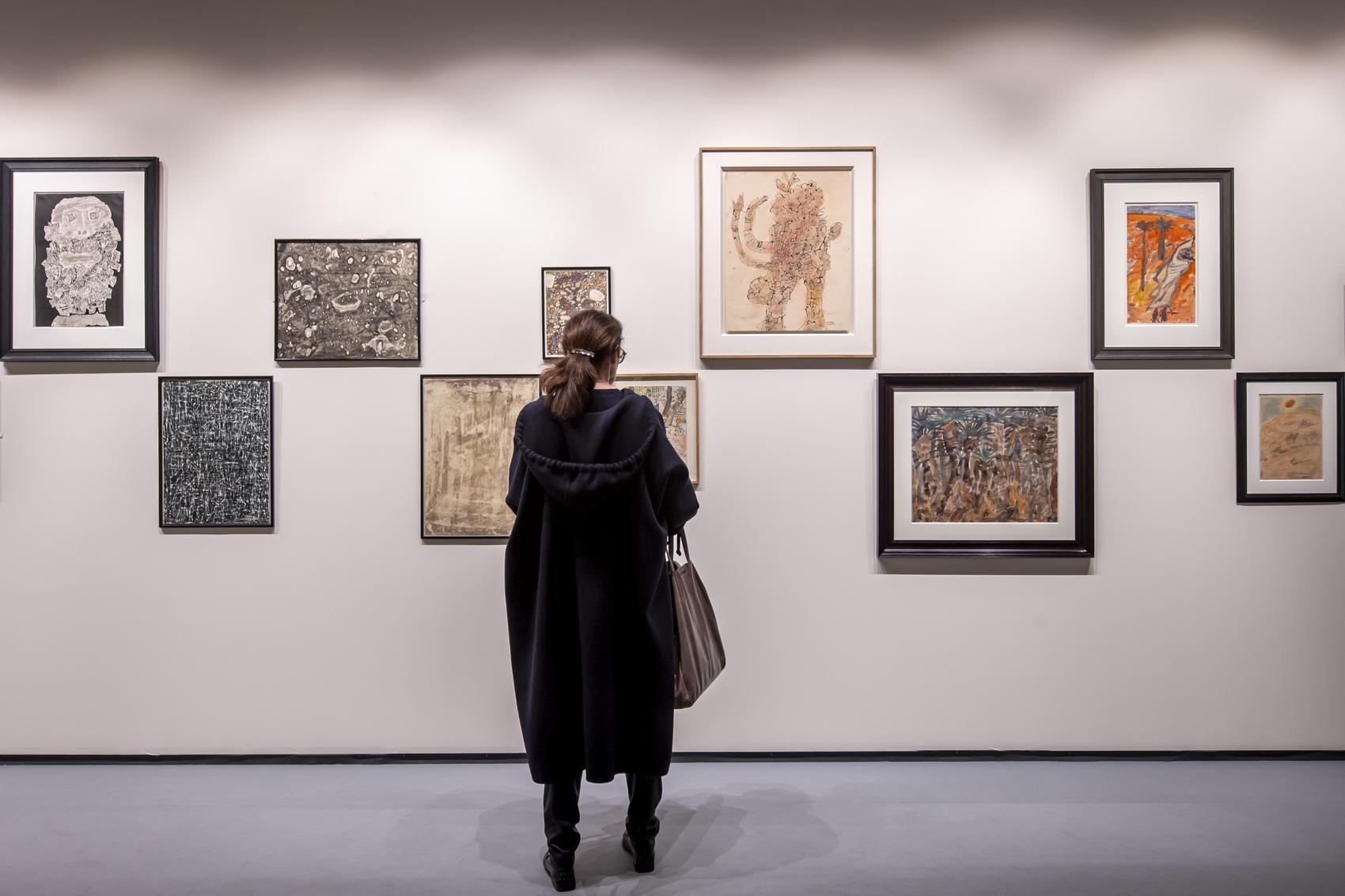 "Jean Dubuffet sur papier" : l'exposition de la Fondation Dubuffet au Salon du dessin