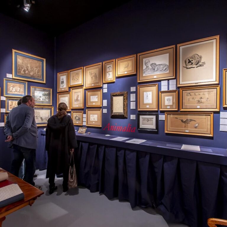 Salon du dessin 2024 : vue de stand