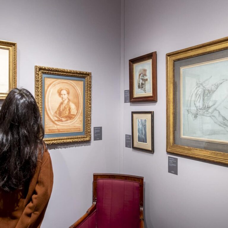 Le stand de la Fondation Tavolozza au Salon du dessin 2024