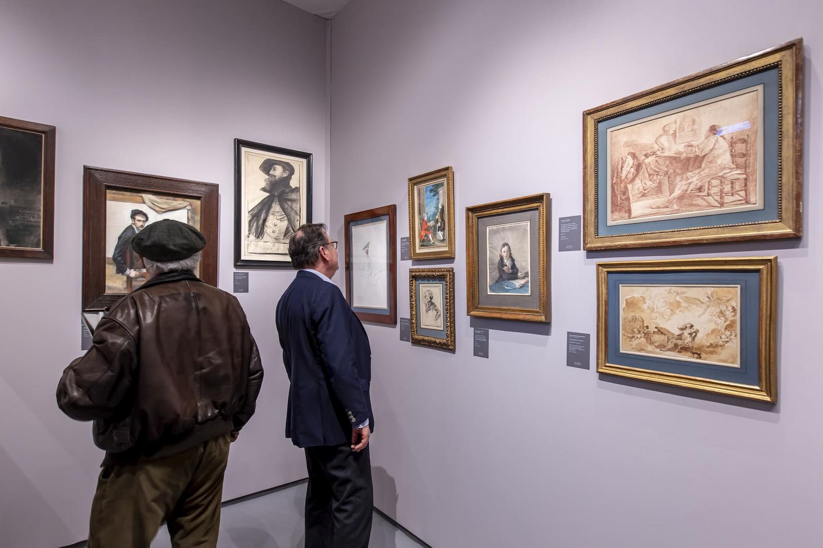 Le stand de la Fondation Tavolozza au Salon du dessin 2024