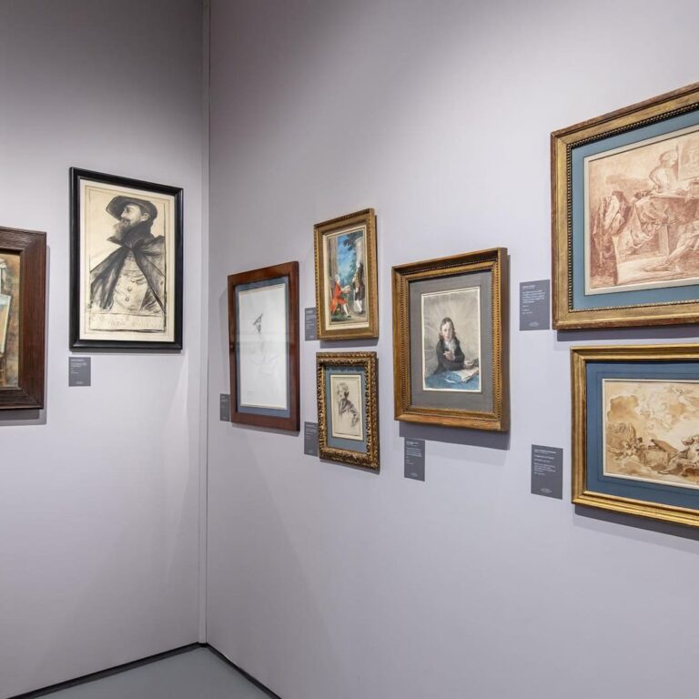 Le stand de la Fondation Tavolozza au Salon du dessin 2024