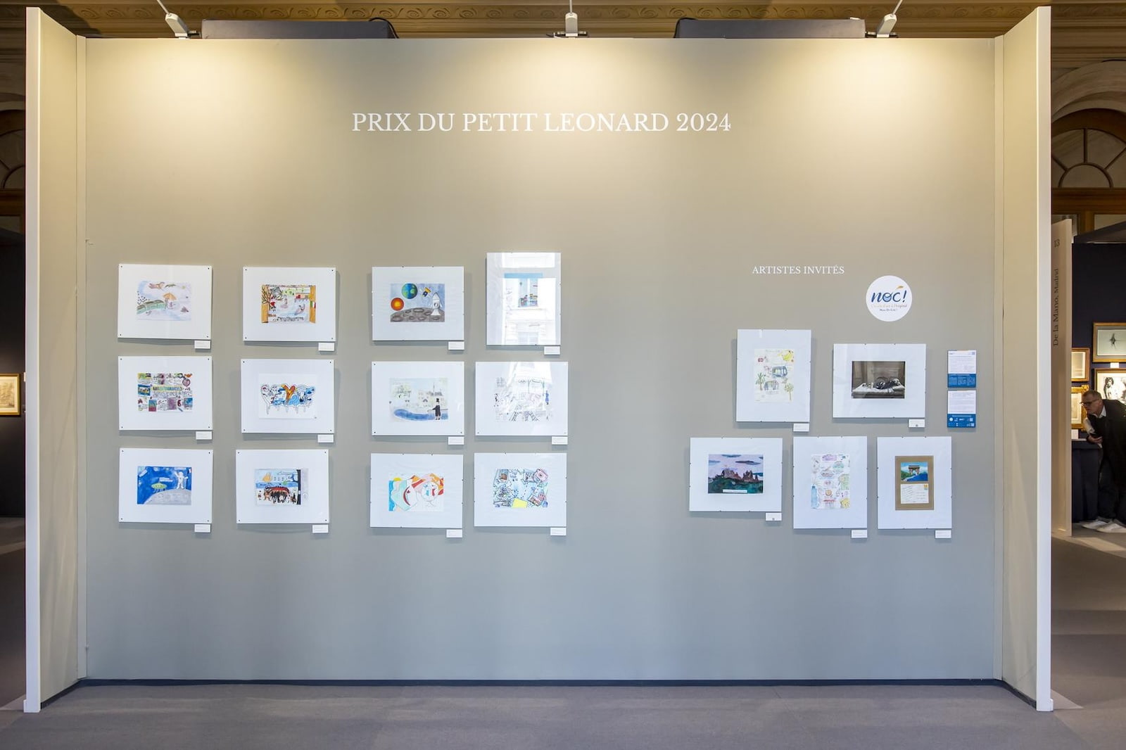 Les dessins du Prix du Petit Léonard 2024 et des artistes invités par NOC