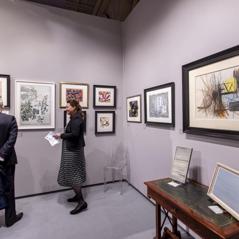 Salon du dessin 2024 : vue de stand
