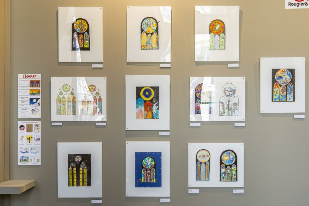 Concours de dessin Le Petit Léonard- Salon du dessin 2025 : exposition des gagnants
